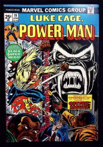 Luke Cage Power Man #19 June 1974 1st App. Cornell Cotton Mouth Marvel  MCU KEY