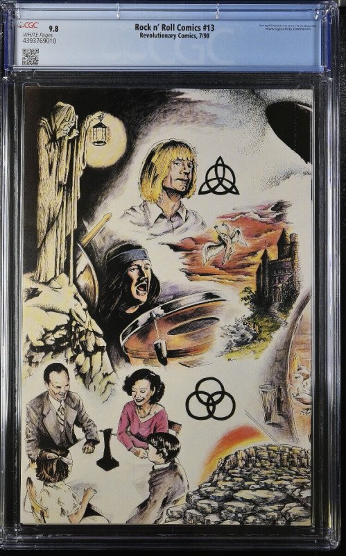 Rock N Roll Comics #13 CGC 9.8 1990-LED ZEPPELIN-COMIC BOOK 4393769010