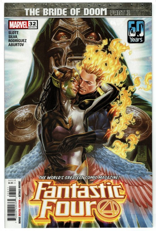 Fantastic Four #32  (Jul 2021, Marvel)  9.4 NM