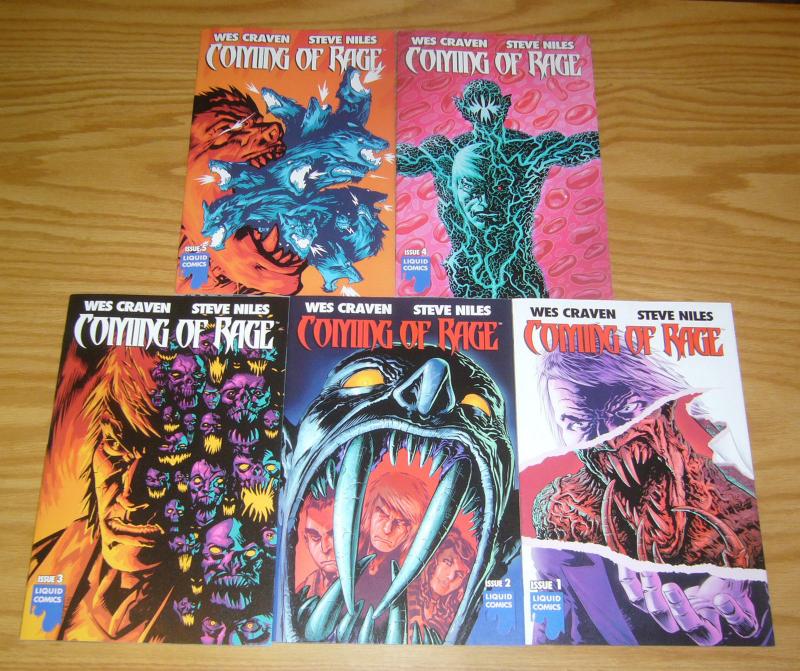 Wes Craven's Coming of Rage #1-5 VF/NM complete series - steve niles 2 3 4 set