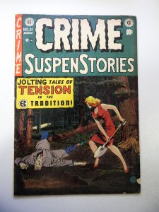 Crime SuspenStories #21 (1954) VG Condition