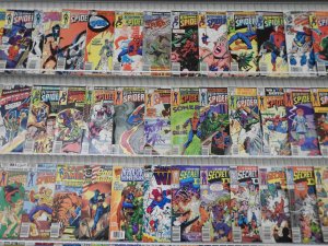 Huge Lot 180 + Comics W/ Spider-man, Thor, Iron Man+ Avg Fine Condition!