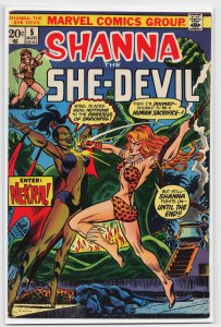Shanna the She-Devil #5 (1973) Shanna the She-Devil