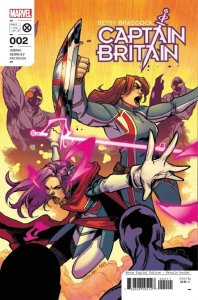 Betsy Braddock: Captain Britain (2023) #2 NM Erica D'urso Cover