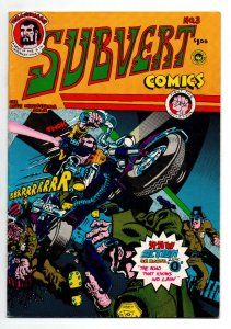 Subvert Comics #3 - Rodriguez - Trashman - Underground - 1976 - FN