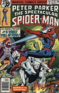 Spectacular Spider-Man, The #25 FN; Marvel | save on shipping - details inside