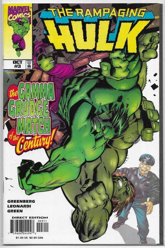 Rampaging Hulk   vol. 1   # 3 VF
