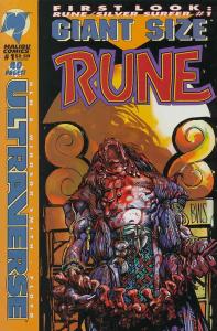 Rune Giant-Size #1 VF/NM; Malibu | save on shipping - details inside
