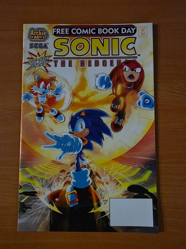 Sonic The Hedgehog FCBD Promo 2007 ~ NEAR MINT NM ~ 2007 Archie Comics