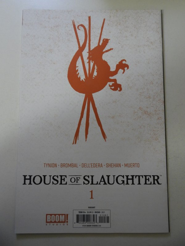 House of Slaughter #1 Cover G NM Condition