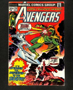 Avengers #116 Silver Surfer Vs Vision Defenders!