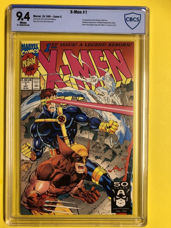 X-Men #1 LEGEND REBORN Cover C CBCS 9.4 WP- / NEW SLAB