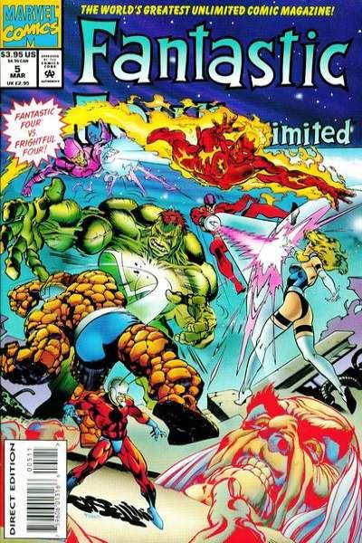 Fantastic Four Unlimited #5, NM- (Stock photo)