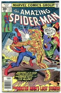 Amazing Spider-man #173 1977- Molten Man Marvel Comics FN