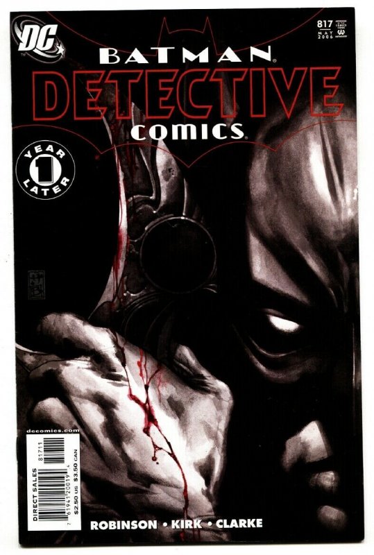 Detective Comics #817 1st appearance of Tally Man - DC comic book