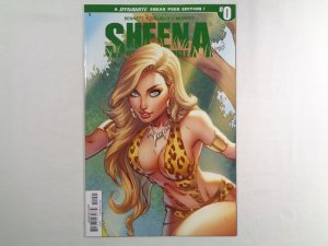 Sheena Queen of the Jungle #0 J Scott Campbell 1:100 Variant Cover Dynamite 2017
