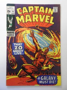 Captain Marvel #15 (1969) FN+ Condition!