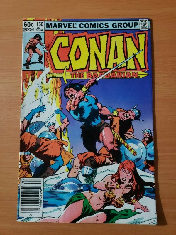 Conan the Barbarian 150 Newsstand Edition  NEAR MINT NM  1983 Marvel Comics