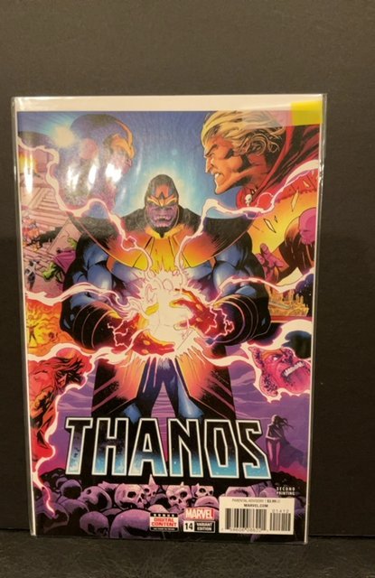 Thanos #14 Second Print Cover (2018)