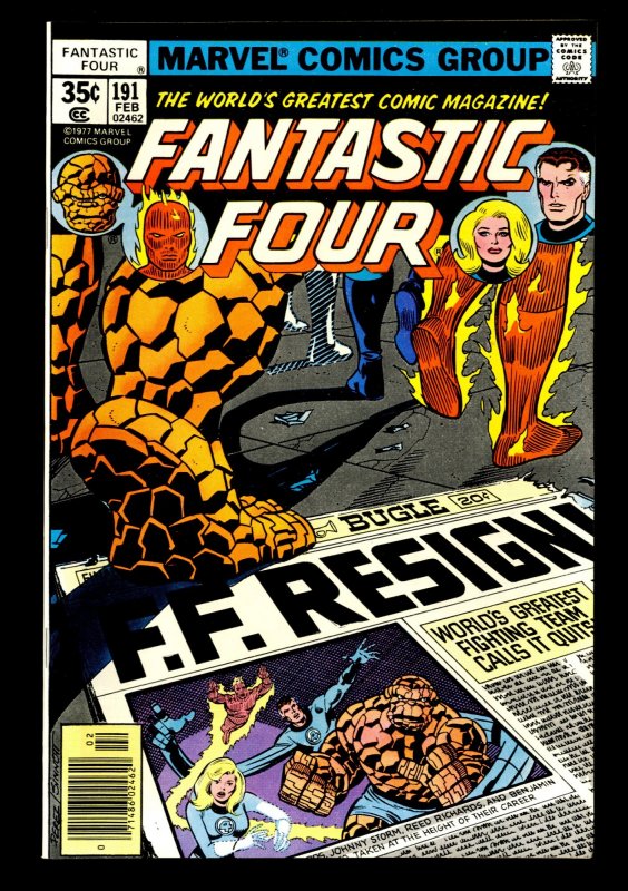 Fantastic Four #191 NM+ 9.6