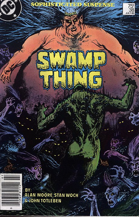 SWAMP THING, SAGA OF (1982 Series) #38 NEWSSTAND Very Good Comics Book