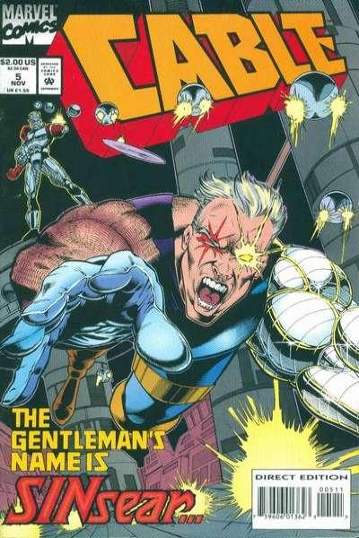 Cable (1993 series) #5, NM- (Stock photo)