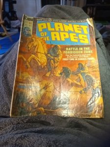 PLANET OF THE APES #2 FORBIDDEN ZONE! BRONZE AGE CURTIS MAGAZINE 1974!