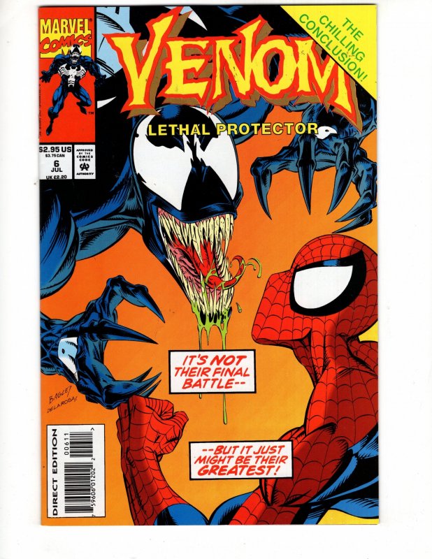 Venom: Lethal Protector #6 (1993)   >>> $4.99 UNLIMITED SHIPPING!!!  / ID#378