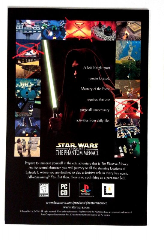 Star Wars Episode I The Phantom Menace #3 (1999) VF/NM Darth Maul