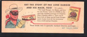 Lone Ranger #2  1954 - Cheerios  -NM - Comic Book