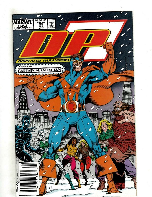 9 D.P. 7 Marvel Comics # 24 25 26 27 28 29 30 31 32 Universe Paranormal RB2 