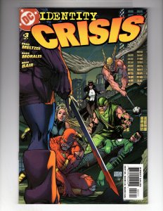 Identity Crisis #3 (2004)  *** FLAT-RATE SHIPPING @ EC ***  / MC#75
