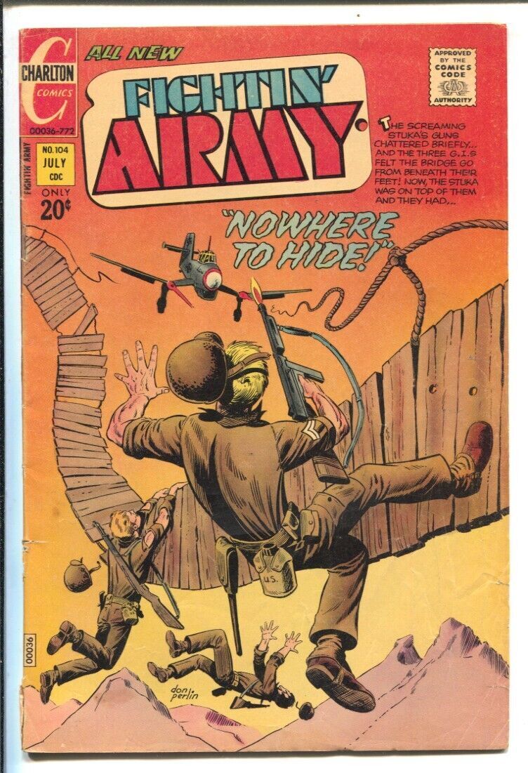 VINTAGE!! Fightin' Army 127, 1976 Charlton! COMICS, FREE SHIPPING US ONLY!!  on eBid Canada