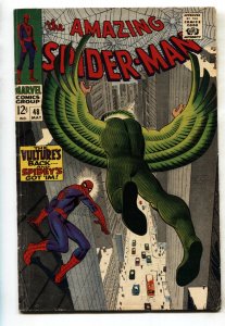 Amazing Spider-man #48 comic book 1967 Marvel John Romita-Vulture Returns