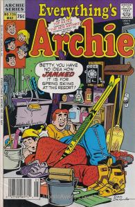 Everything's Archie #135 GD ; Archie | low grade comic May 1988 Snow Skis Cover