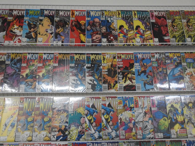 Huge Lot 200+ All Wolverine Comics!!! Avg VF+ Condition!