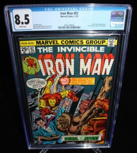 Iron Man #82 (CGC 8.5) Super Apes Appearance - 1976