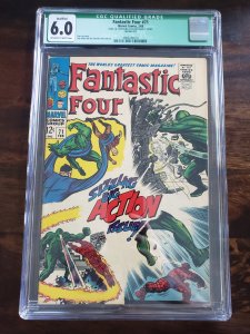 Fantastic Four 71 CGC 6.0 Green Label Pages 3 & 14 missing doesn't affec...