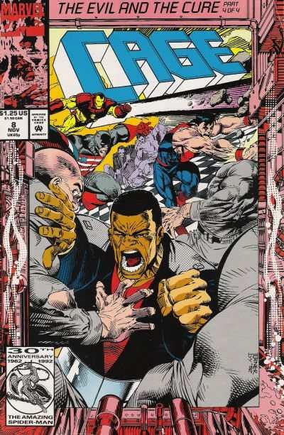 Cage (1992 series) #8, NM + (Stock photo)