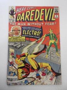 Daredevil #2 (1964) VG+ Condition moisture stains bc