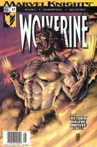 Wolverine (Vol. 3) #17 (Newsstand) FN ; Marvel | Greg Rucka