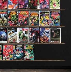 Huge Lot 140+ Comics with Nova, Secret Avengers, Secret Origins & More!