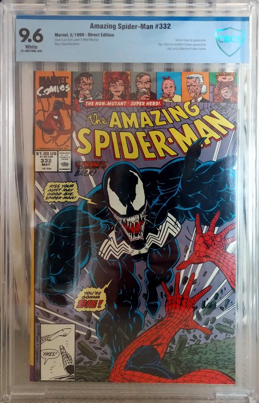 Amazing Spider-Man #332, 2nd Venom App
