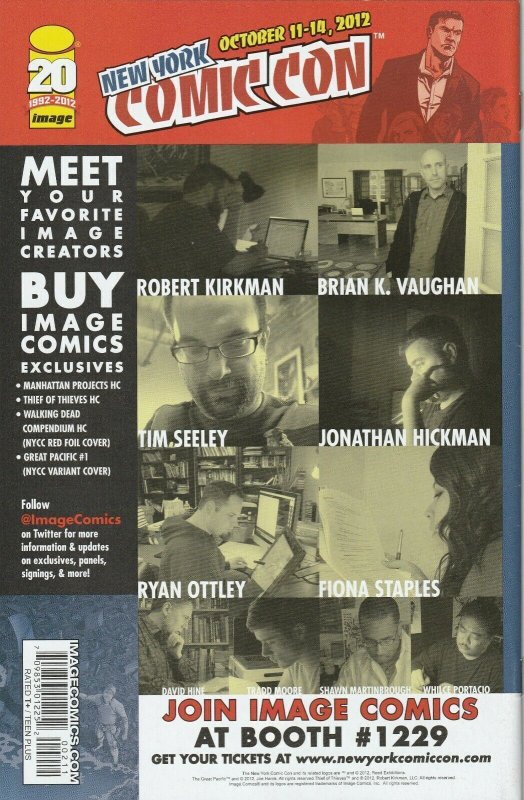 Guarding The Globe #2 (2012) Image Comics