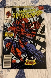 De Spektakulaire Spiderman #120 (1989)guest staring venom