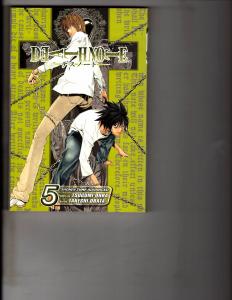 Death Note Vol. # 5 Shonen Jump Advanced Viz Media Manga Comic Book Anime AB1