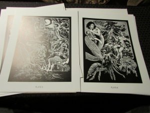 1988 Nightmares In Blood 12 Plate Portfolio by Stephen Fabian Signed #320/1800