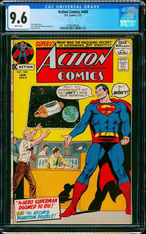 ACTION COMICS (1972-1974) CGC SET