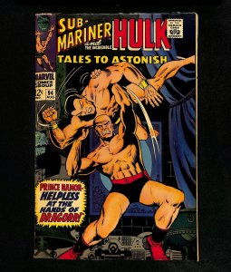 Tales To Astonish #94 Incredible Hulk! Sub-Mariner!