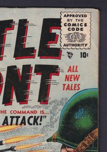 Battlefront #34 War VG 4.0 Atlas Comic - Aug 1955